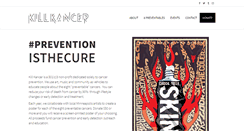 Desktop Screenshot of killkancer.org